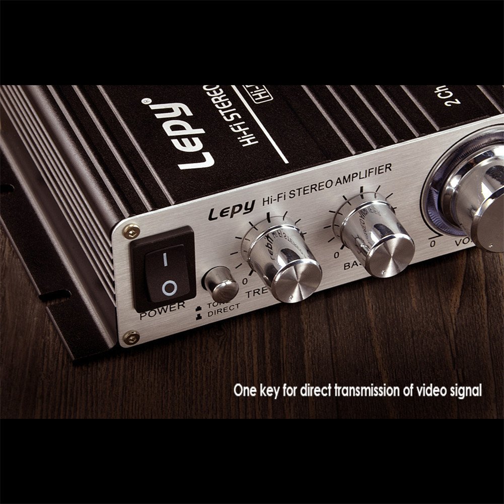 Amazon | コンパクトオーディオアンプ Lepy LP-V3s 25W×2 アナログ
